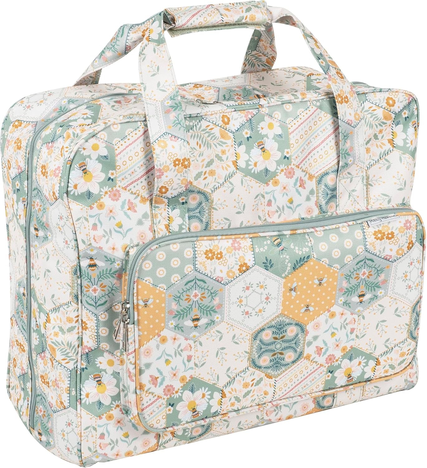 Hobby Gift Sewing Machine Bag Padded Carry Case with Pockets for Domestic Sewing Machine Storage Transport and Classes