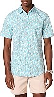 Vista 1 de Tienda Essentials Camisa de popelina de manga corta ajustada para hombre