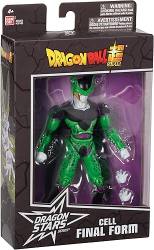 Miniatura 8 de Dragon Ball Super Dragon Stars Cell (forma final) - Figura de acción de 6.5 pulgadas