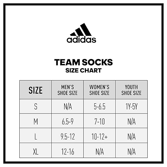 adidas alphaskin size chart