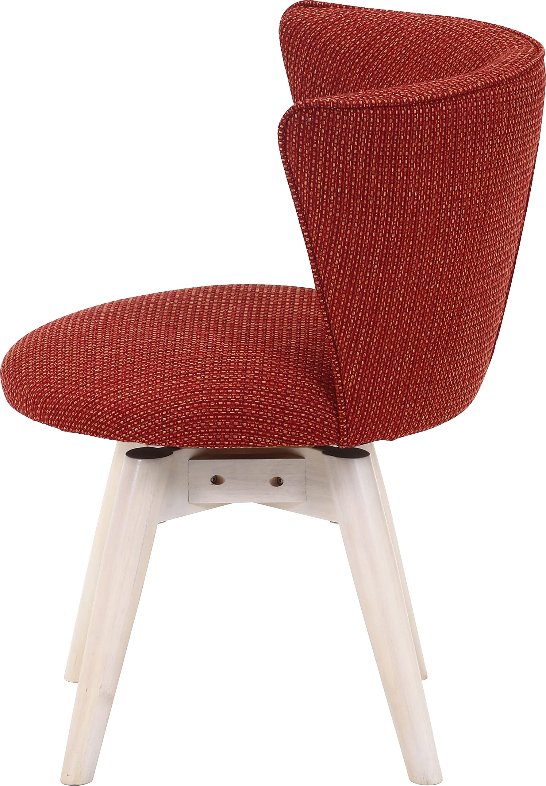 Amazon｜不二貿易 チェア 幅50×奥行52×高さ68㎝ オレンジ