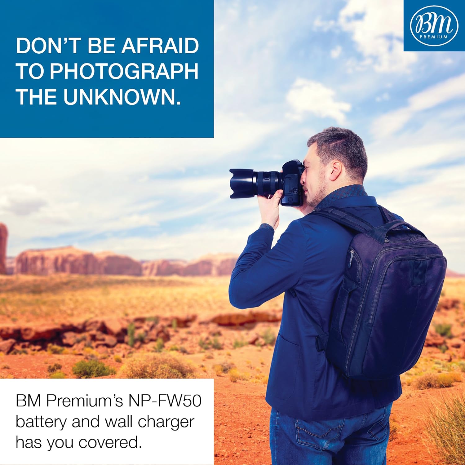BM Premium 4 NP-FW50 Batteries for Sony ZV-E10, A6400, DSC-RX10 IV, DSC-RX10 III, DSC-RX10 II, DSC-RX10, Alpha 7, Alpha 7R, a7, a7R, A7s, A7s II, a3000, a5000, a6000, A6100, a6300, a6500 Cameras