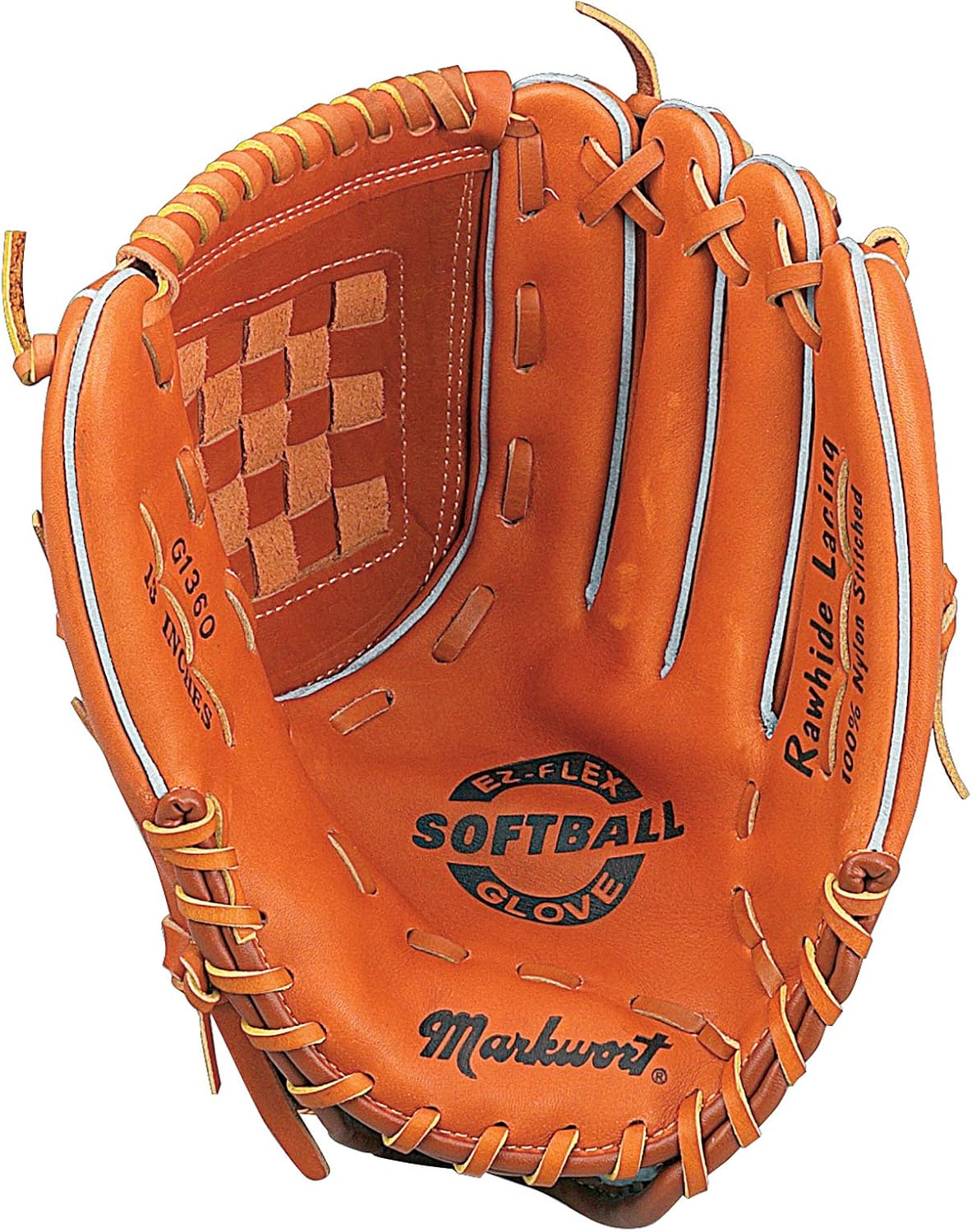 Markwort 13Inch Regular Big Softball Glove for Right Hand Player (Tan