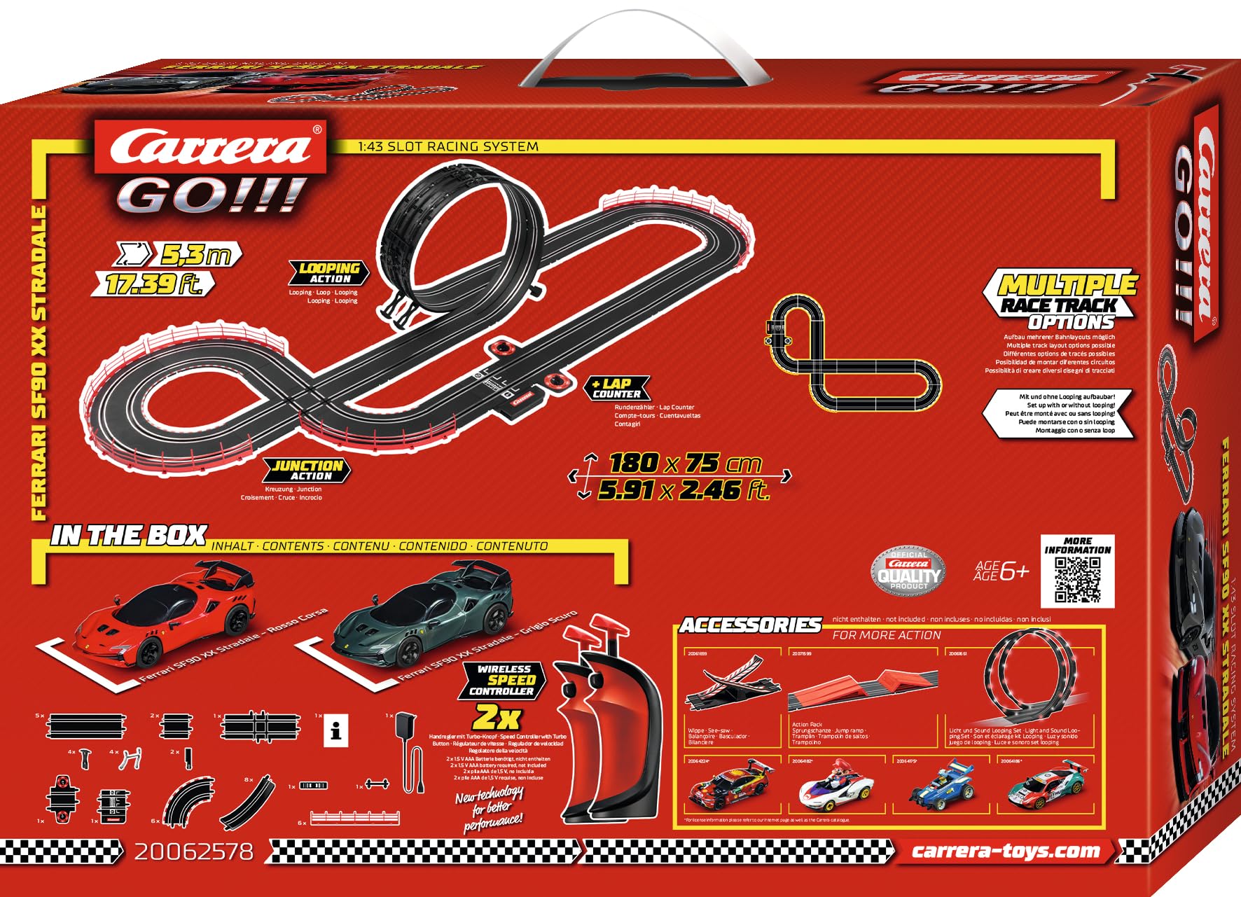 carrera go 最長8.4m ACアダプター付フルセット carrera go 最長8.4m ACアダプター付フルセット Carrera - 20062578