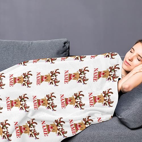 Miniatura 15 de Manta de dinosaurio personalizada con nombre, mantas con nombre personalizado para bebés niños y niñas, mantas de bebé personalizadas con diseño