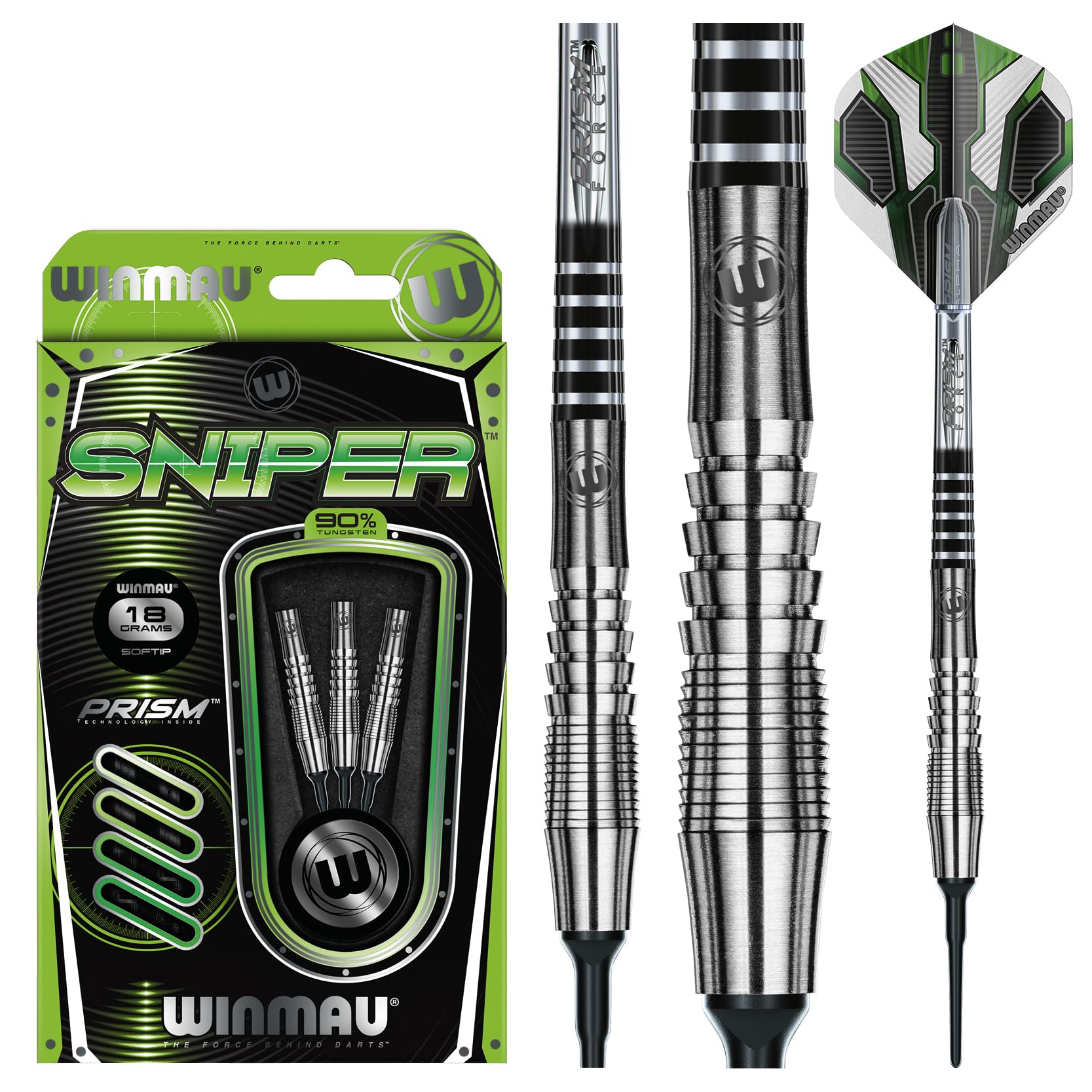 Winmau Sniper-Freccetta, in Nylon