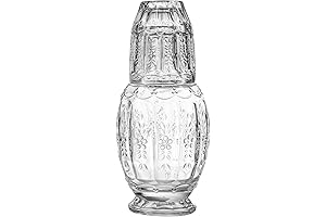 Elle Decor Glass Carafe and Tumbler Set