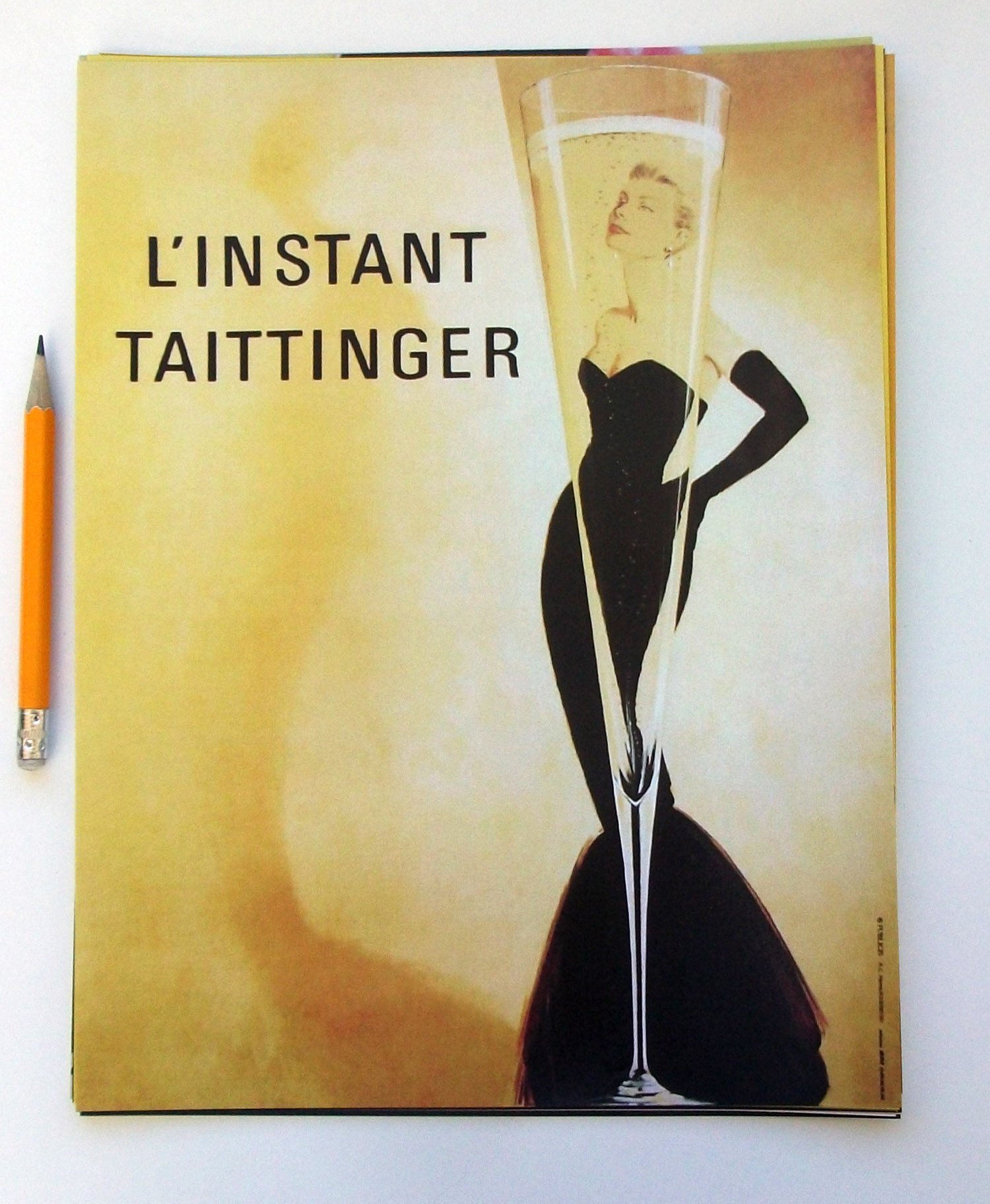 シャンパーニュ・カステルノー額入りポスター シャンパーニュ・カステルノー額入りポスター シャンパーニュ