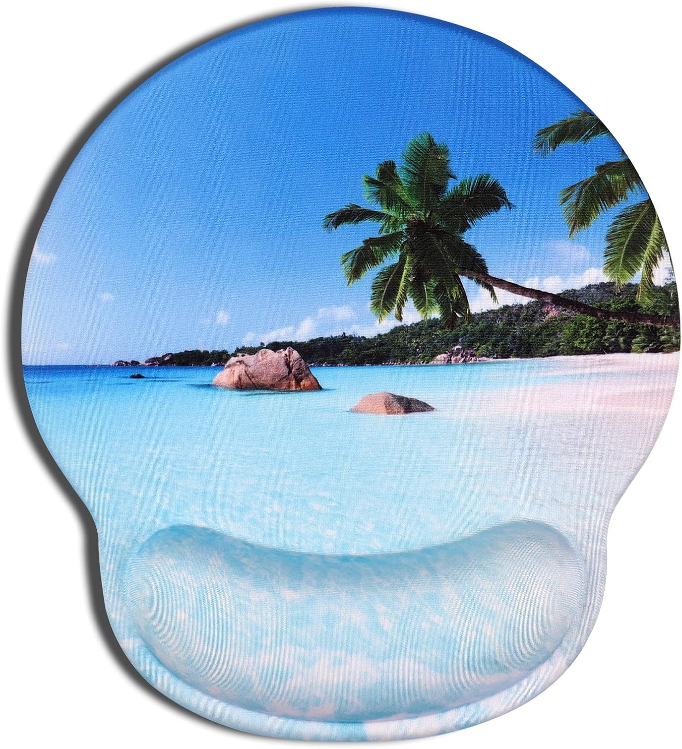 CHUQING Alfombrilla de ratón con reposamuñecas, diseño ergonómico