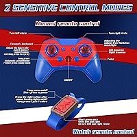 Vista 7 de S-pider Rc Juguetes de Coche de Acrobacias con Detección de Gestos para Niños de 4-14 Años, Coche de Deriva Control Manual Control Remoto con Luz