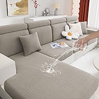 Vista 14 de hyha Fundas impermeables para sofá y cojín, funda para sofá resistente al desgaste, fundas antideslizantes lavables para sofá, protector de muebles