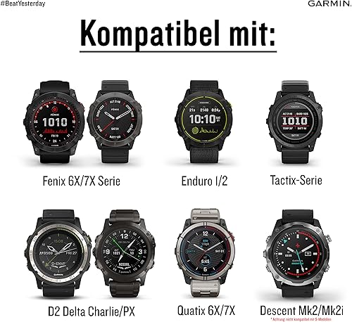 Miniatura 5 de Garmin QuickFit - Correa de reloj (1.024 in), color negro
