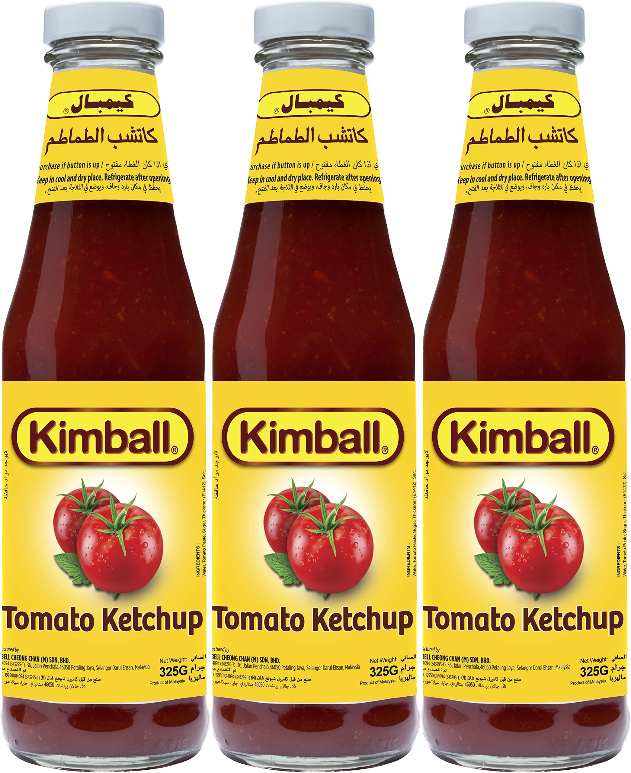 Tomato Ketchup 325 g, 3-Pack