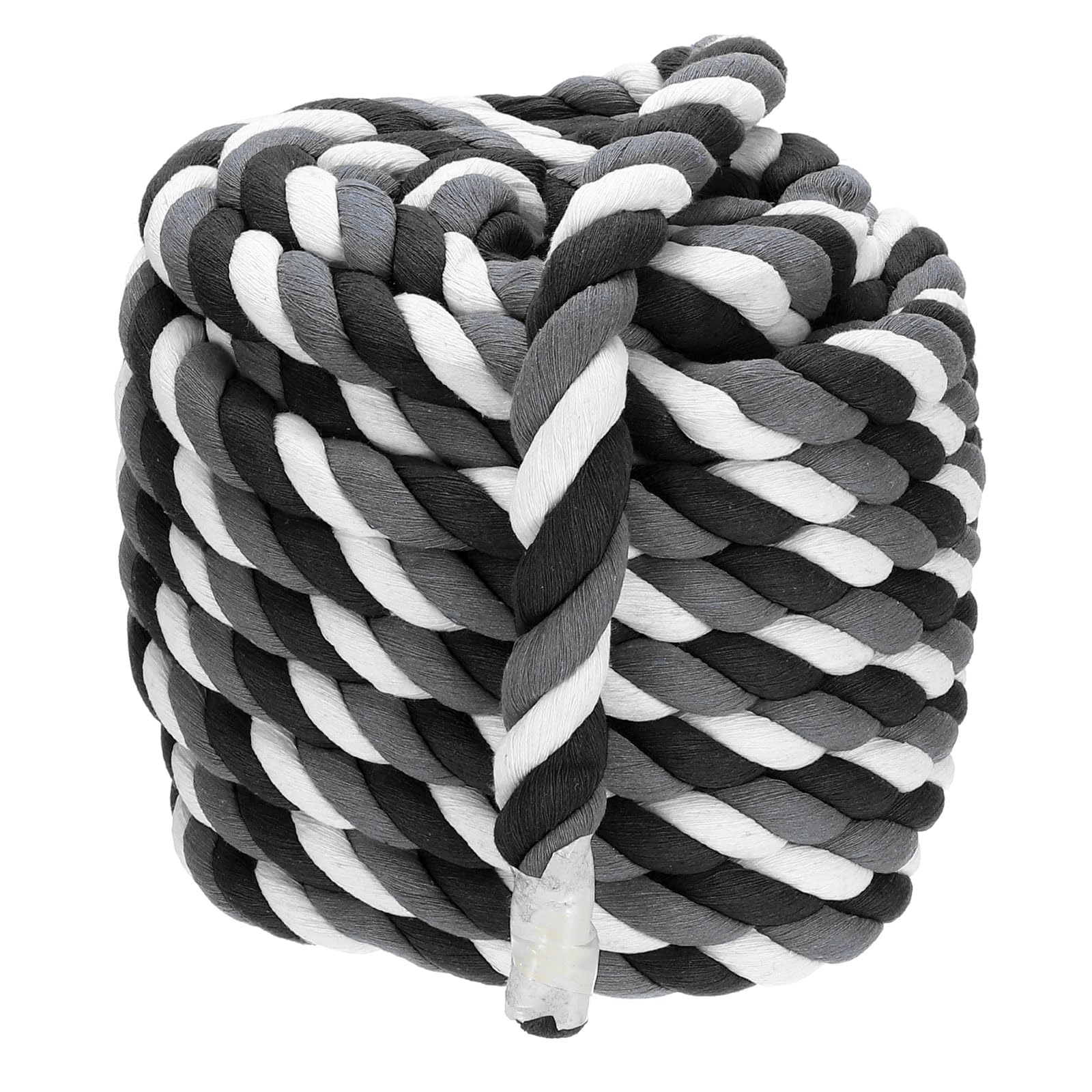 Corde en coton épais torsadé 1 pouce pour décoration et jeux de traction