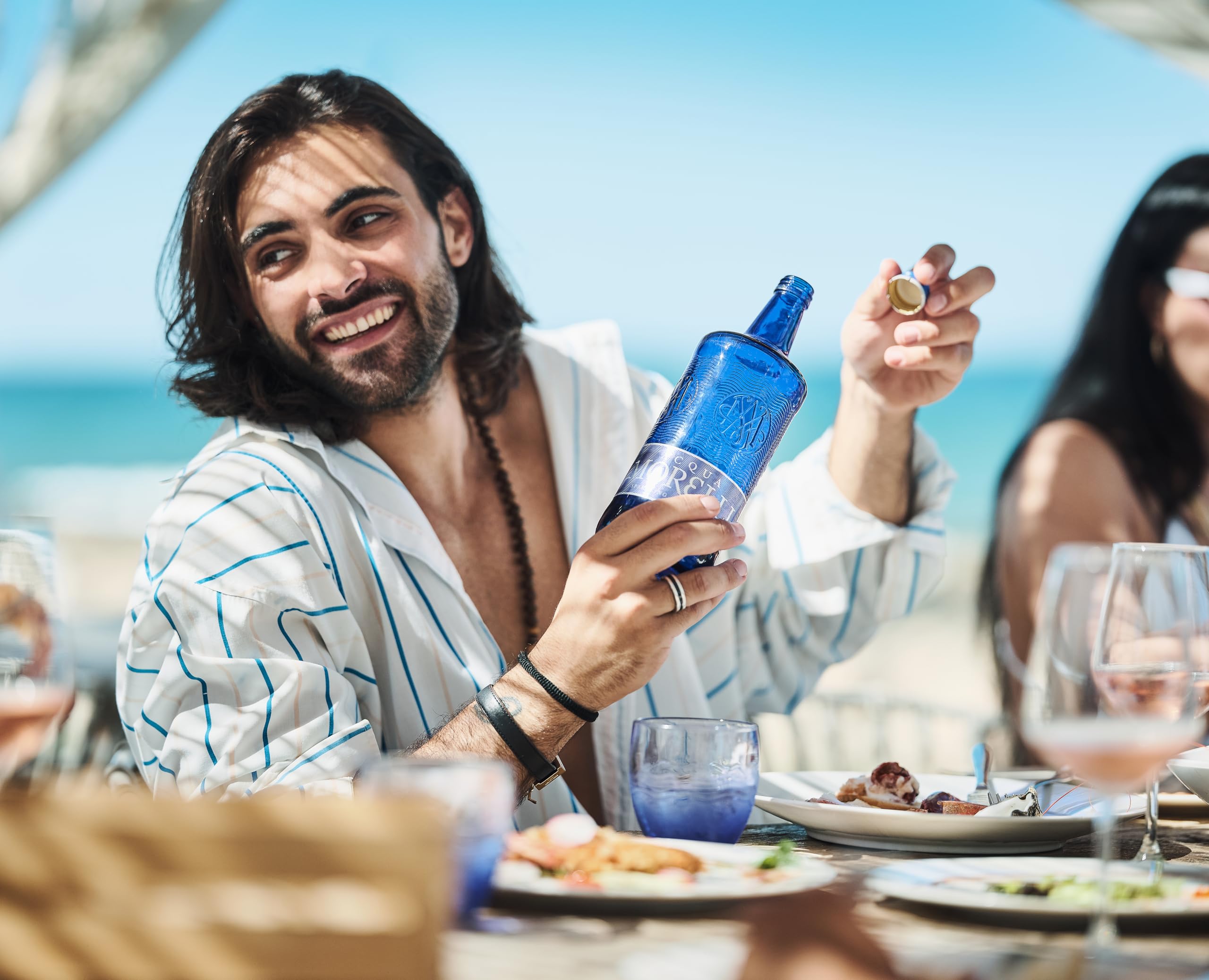 ACQUA MORELLI Non-Sparkling Naturale Stilles Mineralwasser - 12 x 0,75l Mehrwegkiste Naturreines Wasser aus Italien, reiner Geschmack in stilvollen Glasflaschen