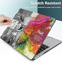 Vista 53 de TWOLSKOO for M4 MacBook Air 13.6 inch Case 2025-2022 Release M4 A3240 M3 A3113 M2 A2681, Plastic Hard Shell & Screen Protector & Keyboard Cover &