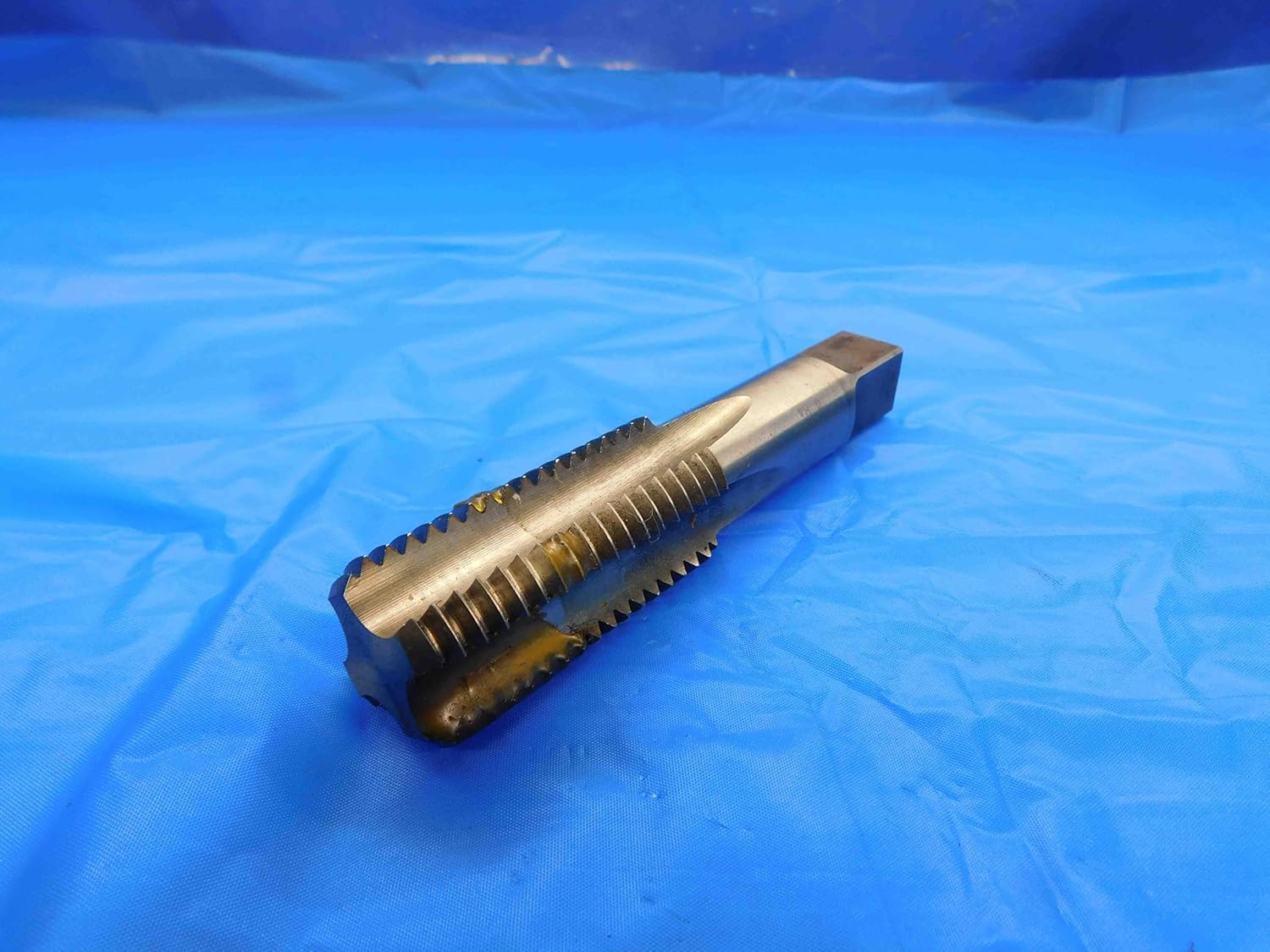 Greenfield 1" 8 NC G-H4 HSS Bottoming TAP 4 Straight Flute 1.0 GTD 1"-8 UNC - BT1444LVR