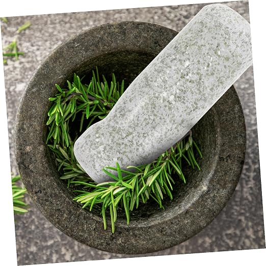 Pestle de Piedra Ergonómico para Cocina y Medicina miniatura 5