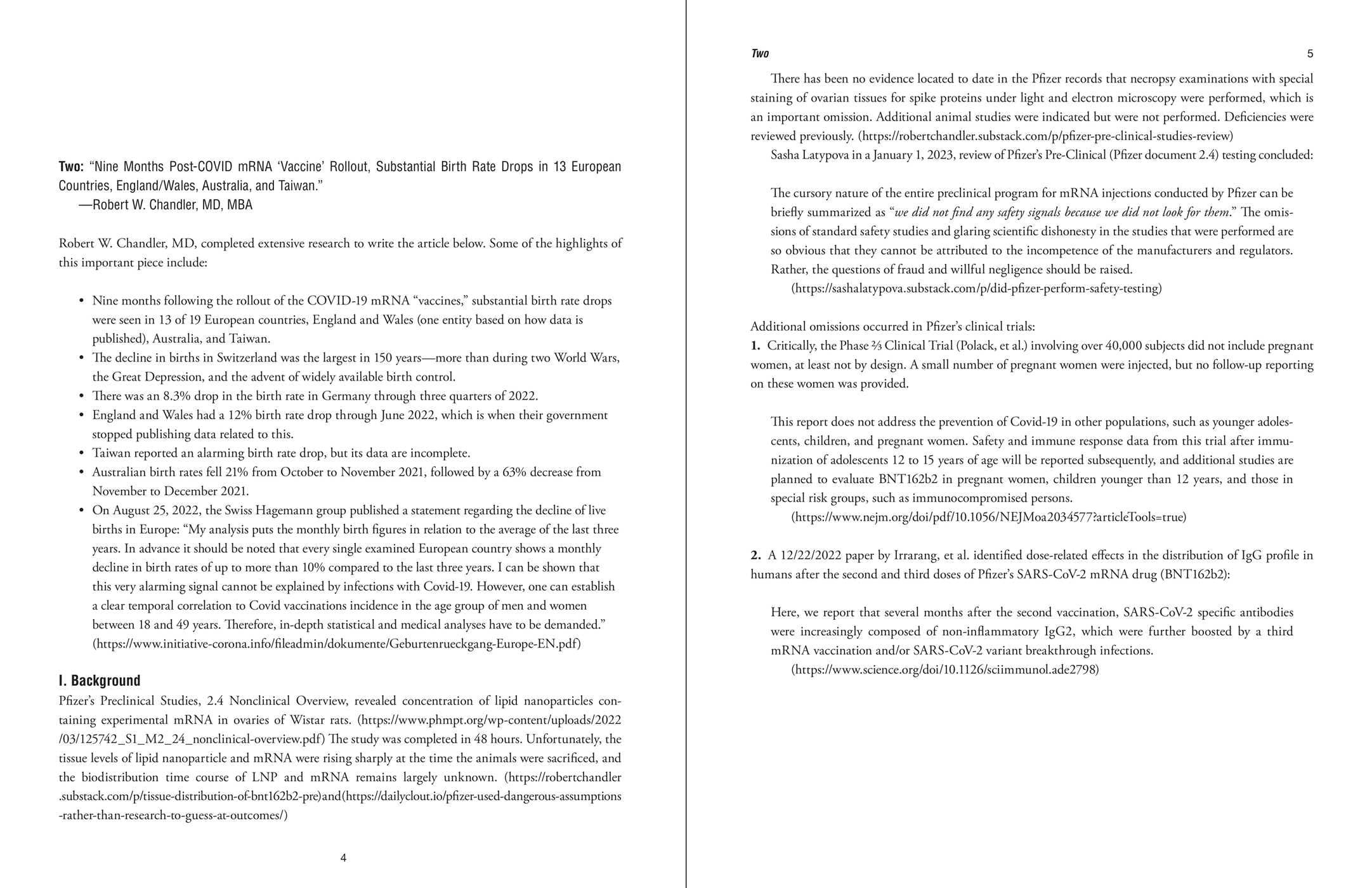 The Pfizer Papers: Pfizer's Crimes Against Humanity