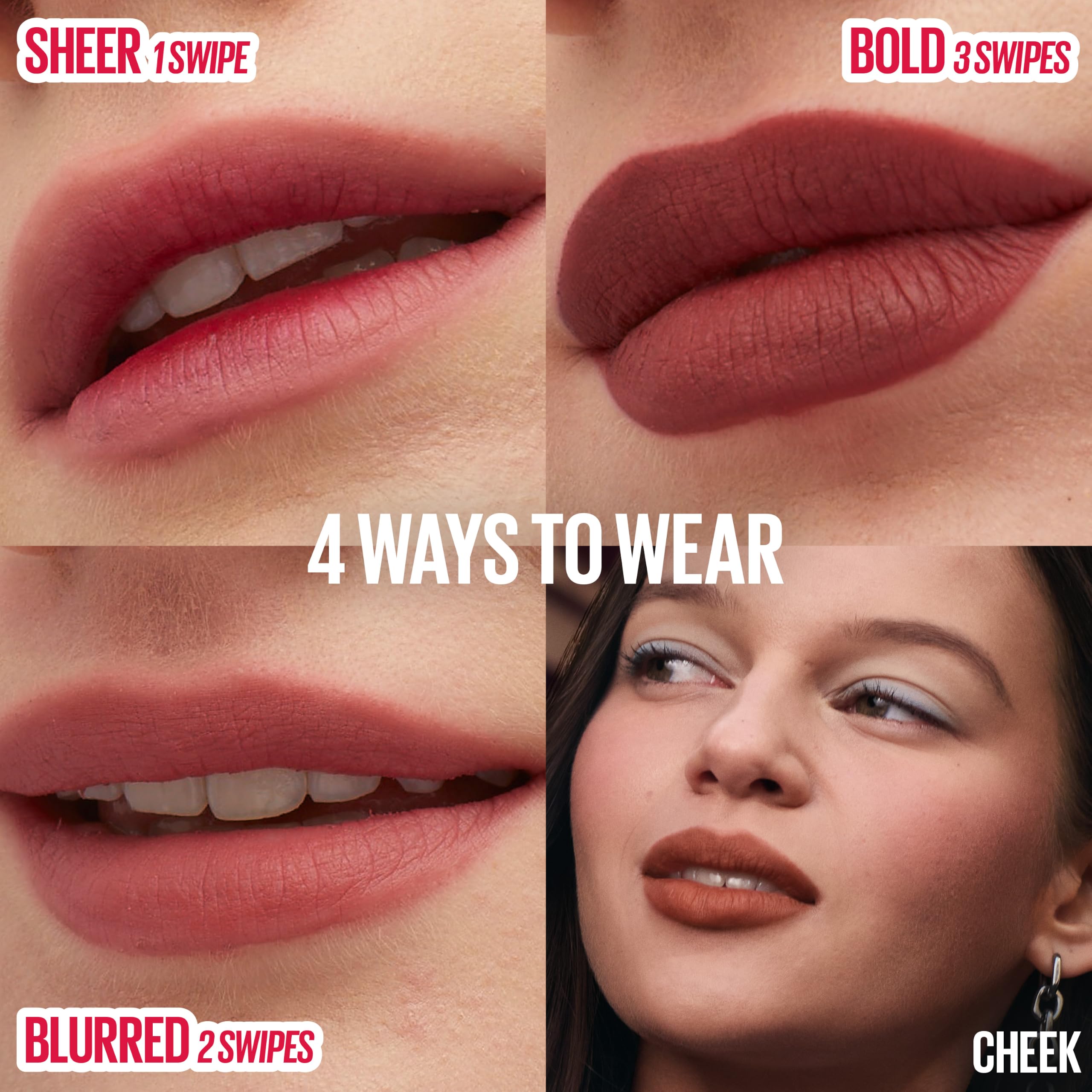 Maybelline Super Stay Teddy Lip Tint - 12HR Wear -4