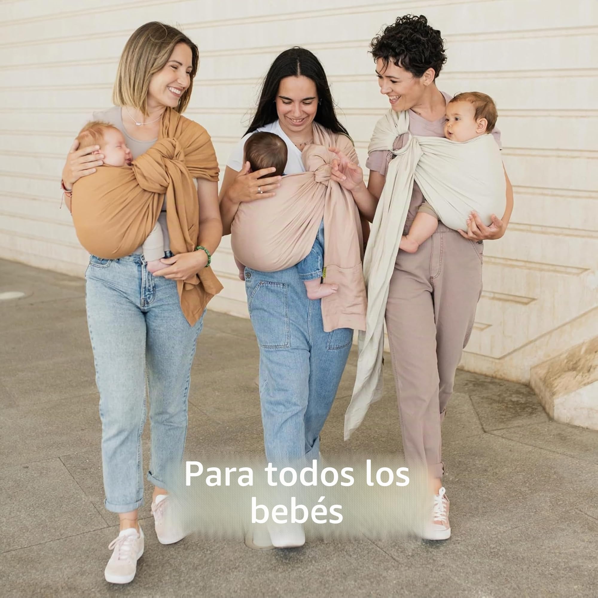 Boba portabebés de tela con anillo para recién nacidos y niños pequeños, ligero y transpirable, saludable para la cadera, envolvente para transportar al bebé delante y a la cadera, 3,6-15,8 kg