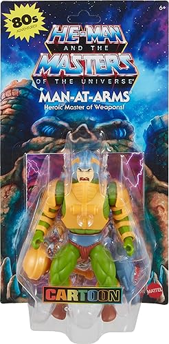 Miniatura 2 de Juguete Masters of the Universe Origins, colección de dibujos animados, figura de acción de Duncan de hombre a brazos, héroe de 5.5 pulgadas con