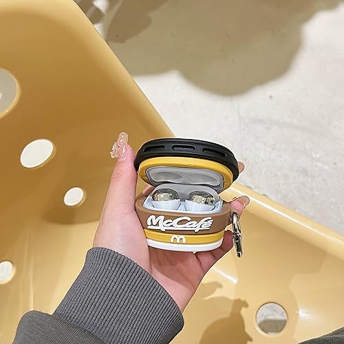 Miniatura 2 de Funda de silicona con llavero diseñado para Samsung Galaxy Buds2 Pro (2022), Galaxy Buds 2 (2021), Galaxy Buds Pro (2021), Galaxy Buds Pro (2021),