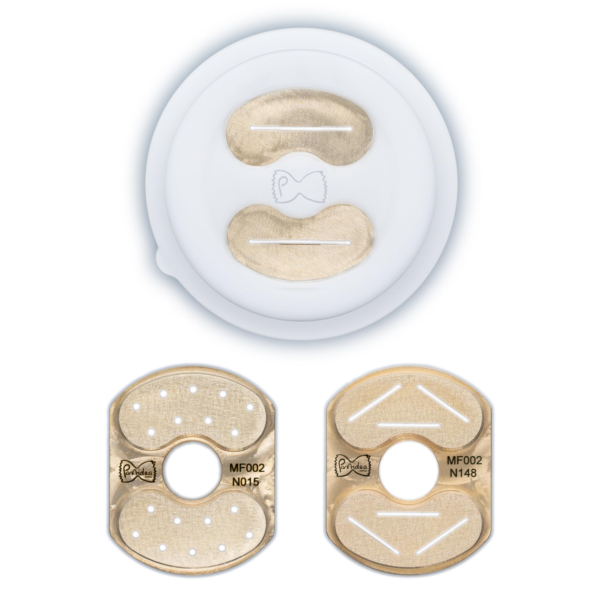 Kit tréfilé Pastidea Pappardelle Mafalde Spaghetti pour Philips Pasta Maker Avance et 7000