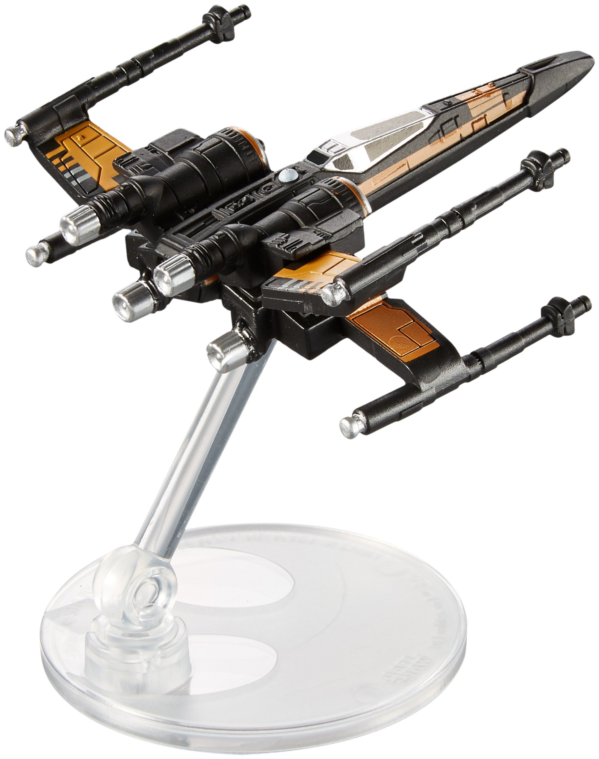 Hot Wheels – Star Wars – Starships – Poe Dameron X-Wing Fighter – Véhicule Miniature Die Cast