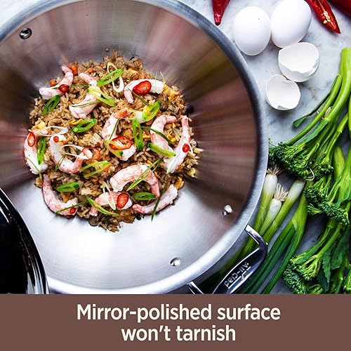 Miniatura 3 de Cacerola All-Clad 62015SS núcleo de cobre 5-pliegues se puede lavar en lavaplatos utensilios de cocina Acero inoxidable