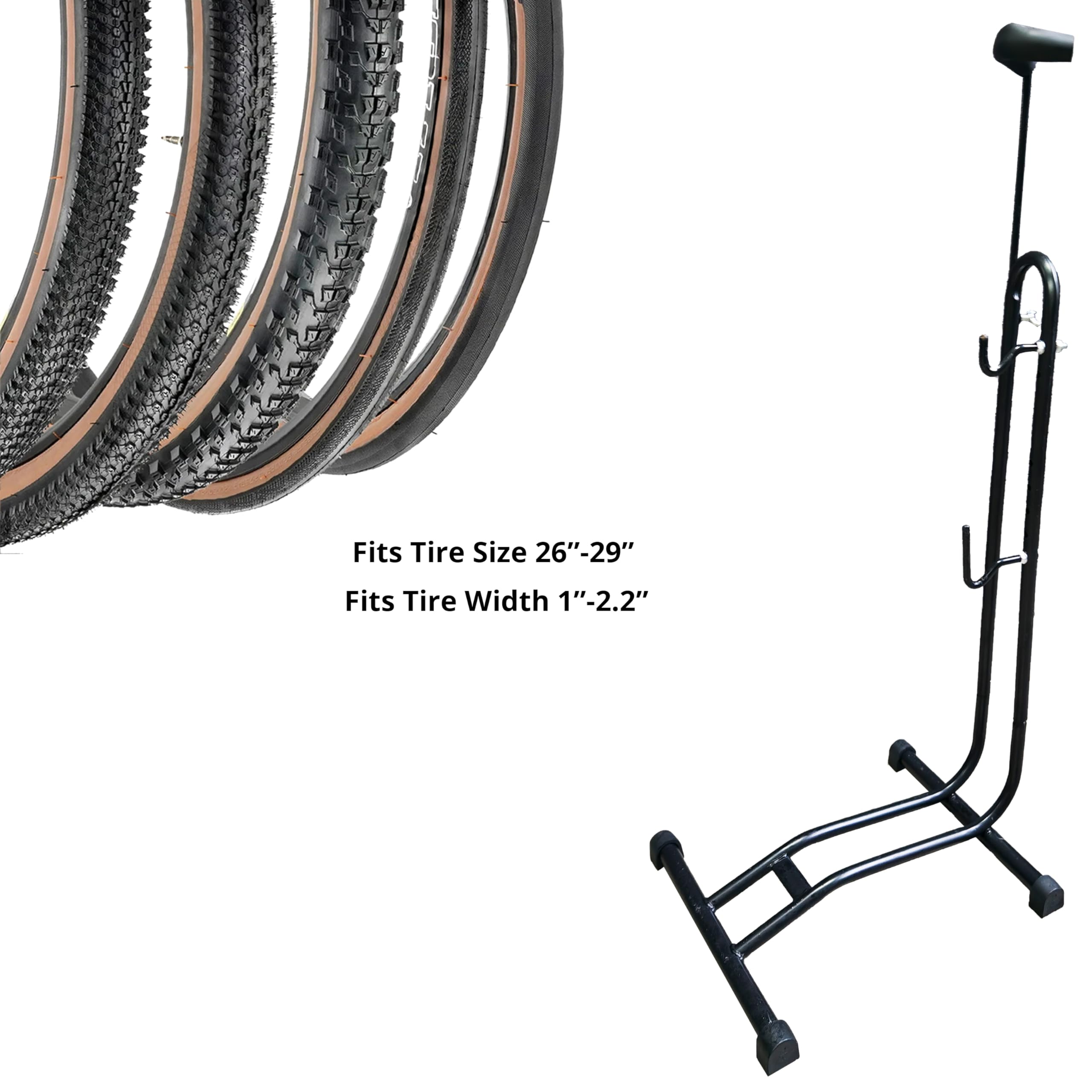 Support de vélo vertical et horizontal pour roues jusqu'à 29", accessoire de réparation de vélo