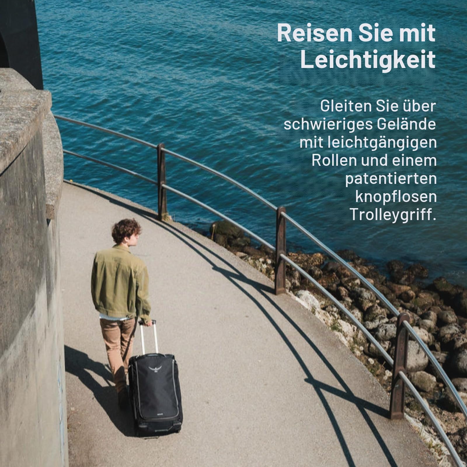 Osprey Daylite Reise-Duffel mit Rollen