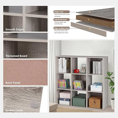 Miniatura 23 de PACHIRA E-Commerce Estantería de almacenamiento de 6 cubos de EE. UU., estante unitario, armario de armario, estante organizador de estantería en