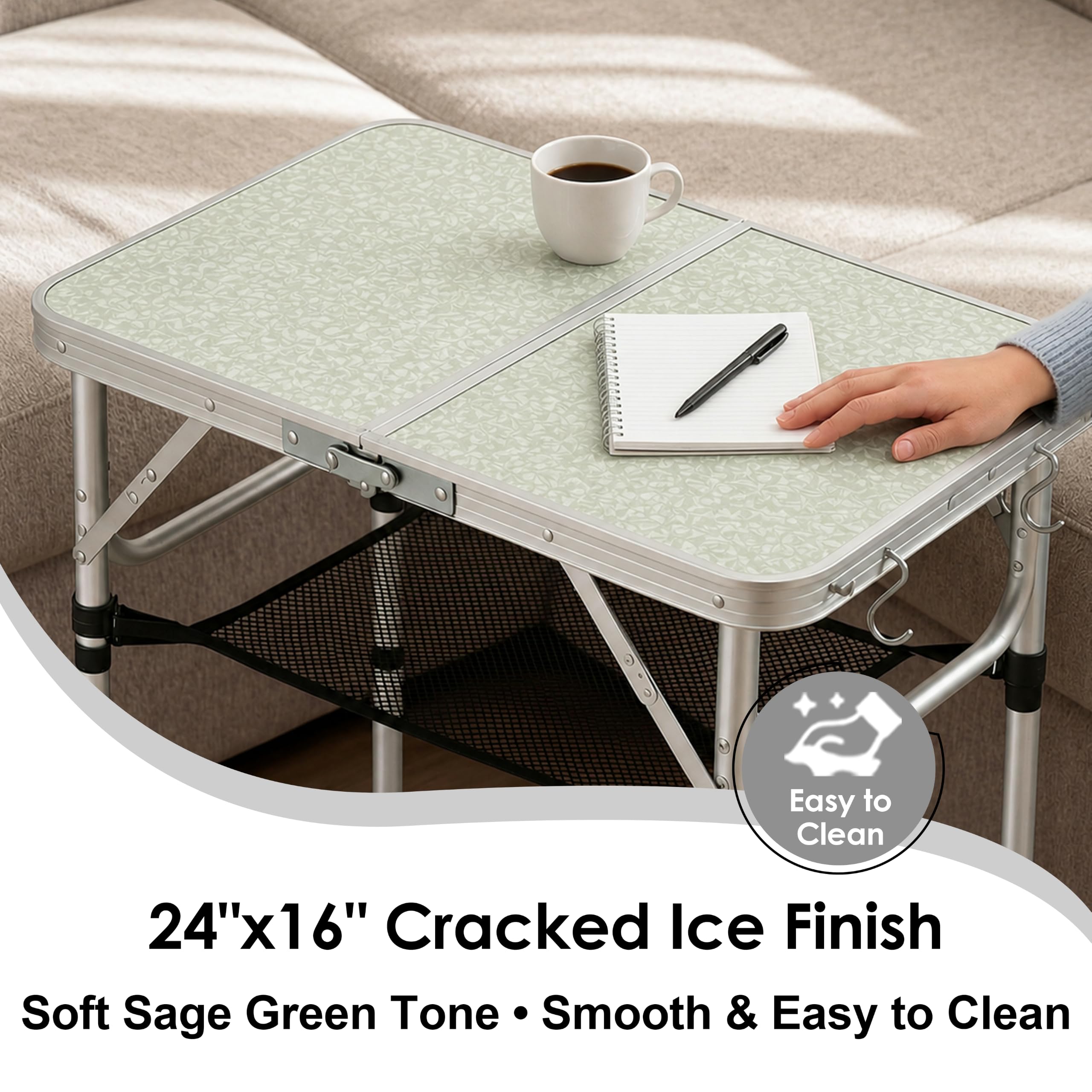 Small Folding Table Portable, 24