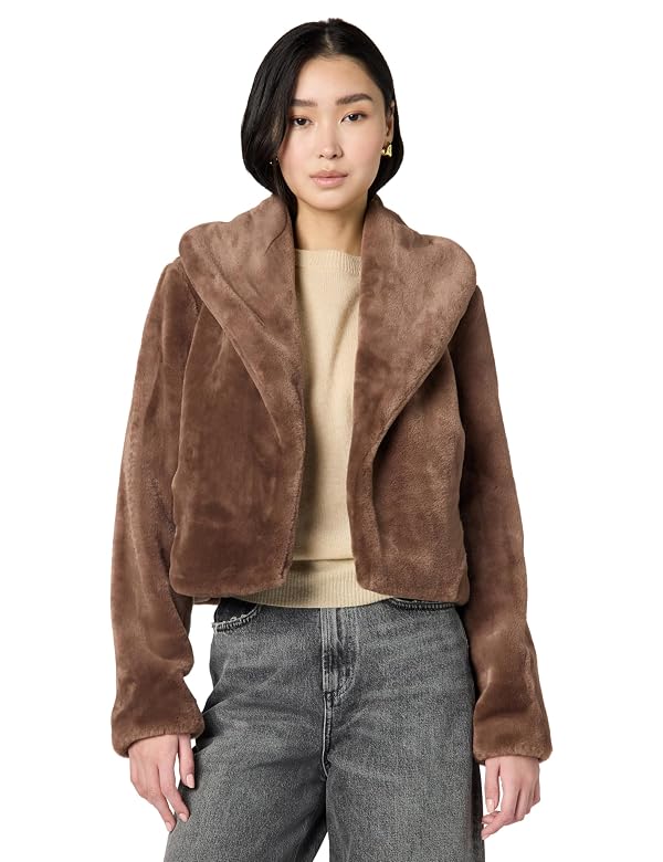 [BLANKNYC] Women's Faux Fur Jacket by [BLANKNYC] - Used condition - US$39.53