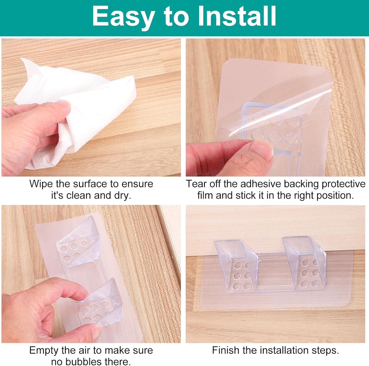 uxcell 12 Pcs Plastic Shelf Support Peg, Self Adhesive Bracket Cabinet Shelf Pegs 15 x 7cm, Double Row Partition Pin for Furniture Kitchen Cabinet Book Shelves Closet Clapboard Layer
