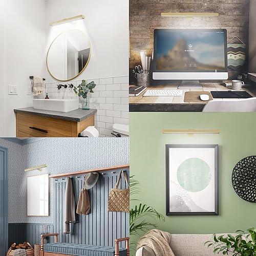 Miniatura 7 de Luces de imagen recargables con control remoto, lámpara de exhibición de luz de pintura a pilas de 16 pulgadas con 3 modos de iluminación, luz de