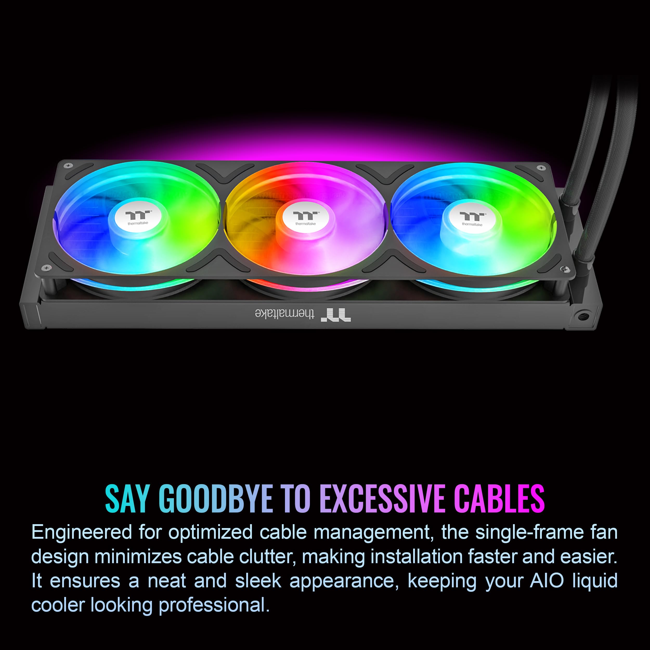 Amazon.com: Thermaltake TH360 V3 Ultra ARGB CPU Liquid Cooler