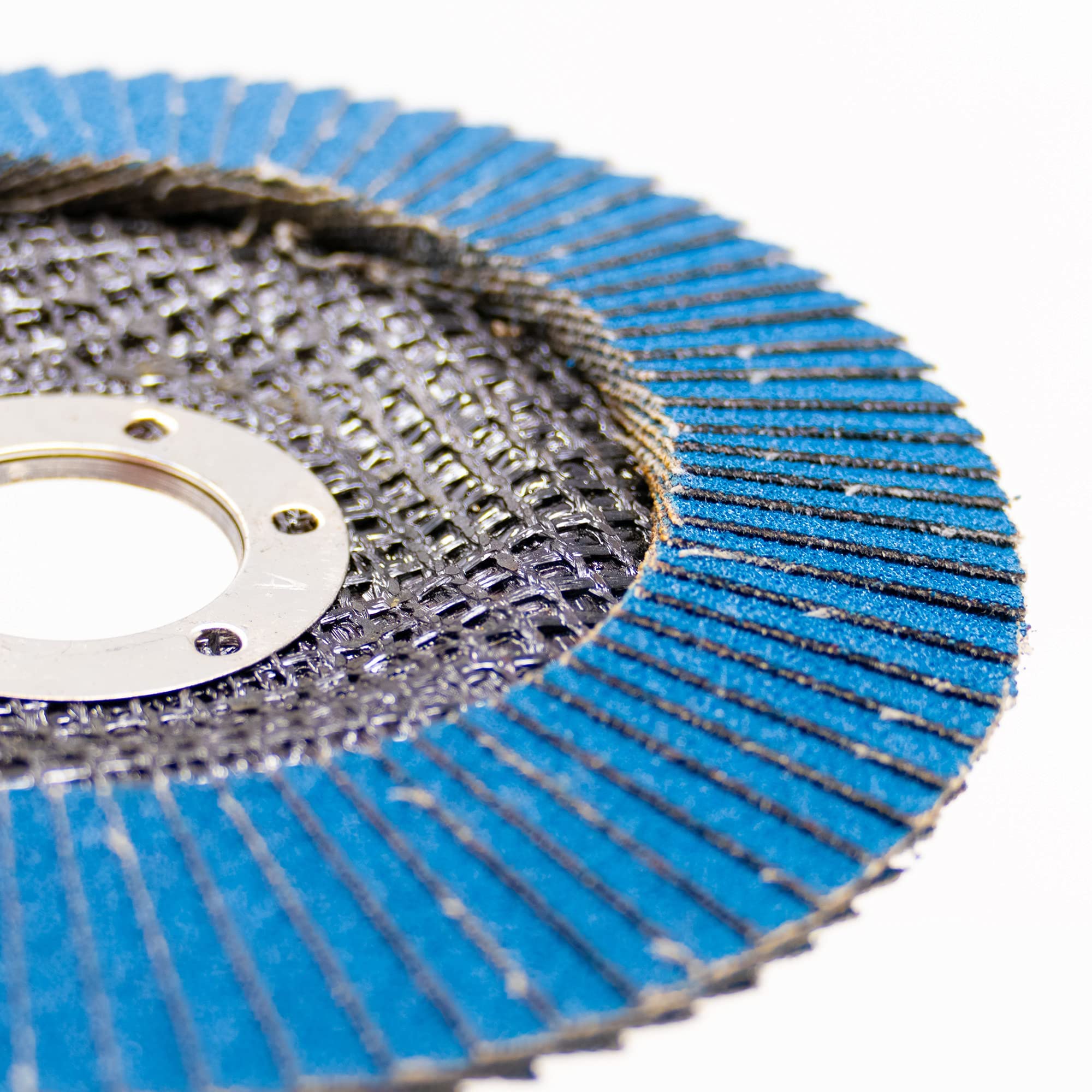 SBS Rondella con venature 125 mm Grana 60/grani Blu