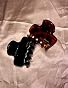 Kitsch Banana Clips For Women - Retro 80s Style Banana Hair Clips | Secure & Durable, No Crease Hair Accessories for Women | Styling, Ponytails & Updos | Ideal - Black & Tort, 2pcs