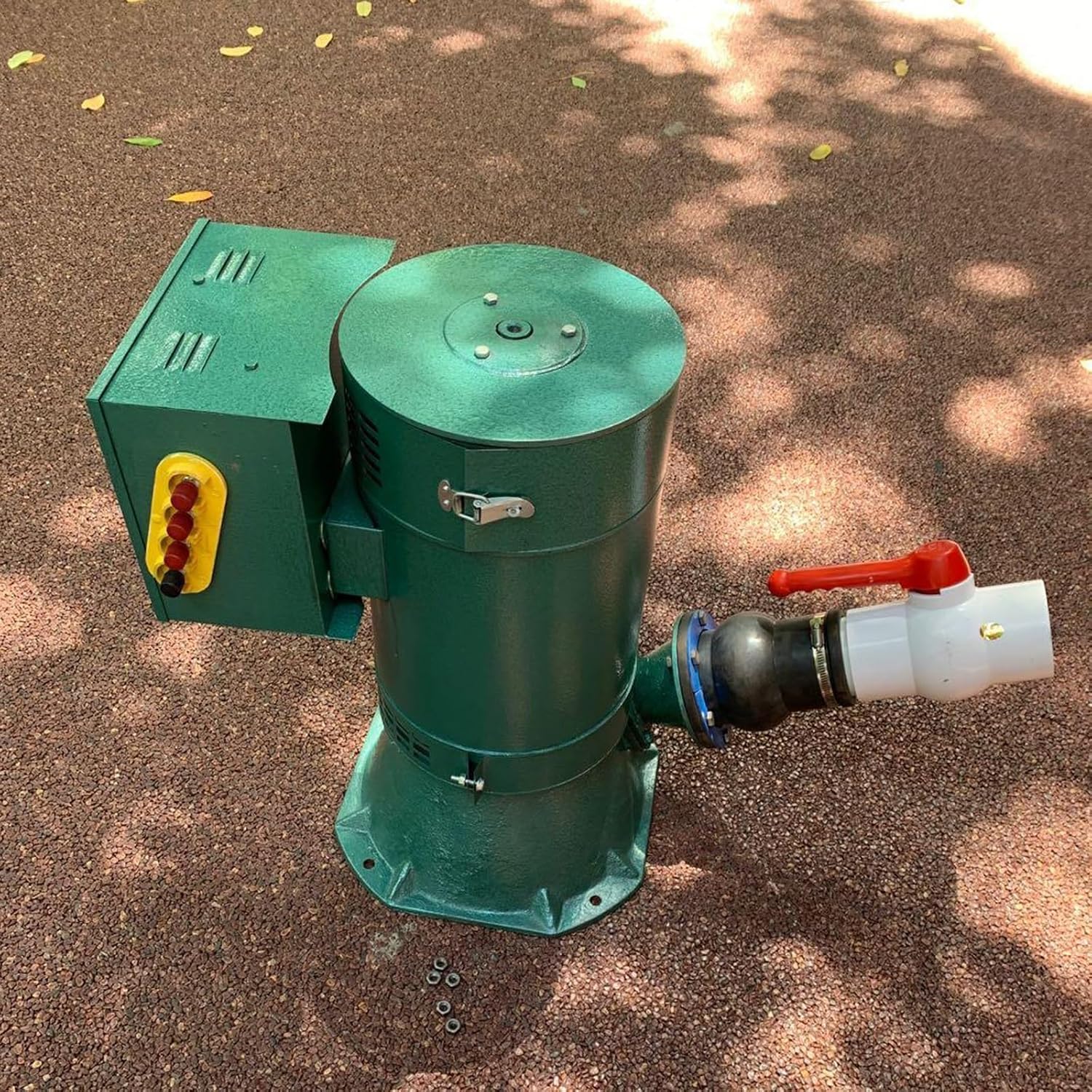 5kW 230V Hydroelectric Water Turbine Generator, Leakage Protection & 50Hz Inclined Strike Water Turbine Generator, Excited Single-Phase Water-Wheel Home/Small Hydro Power System