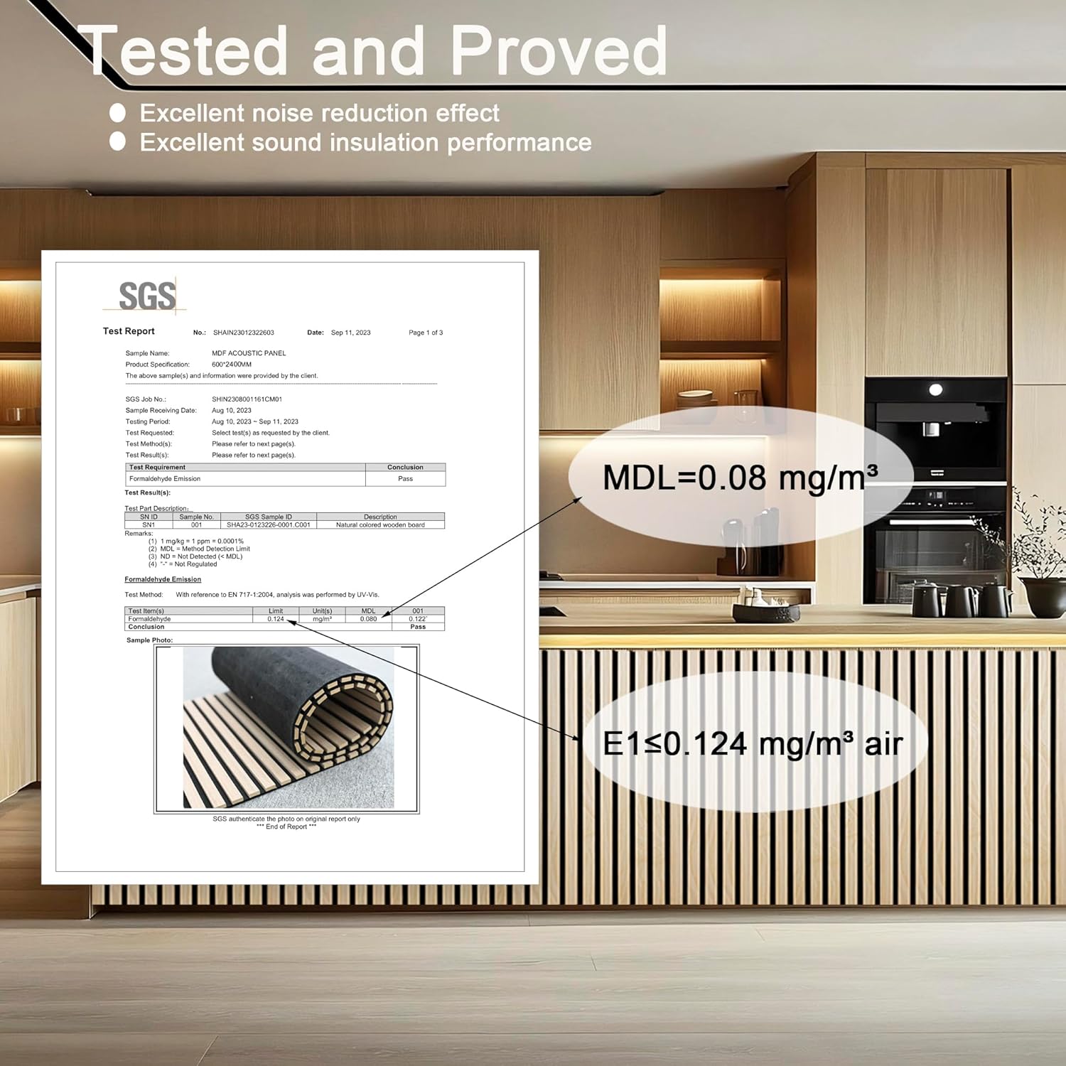 94.5 x 23.6 in acoustic wood wall panels,3d flexible soundproof wall panels,wood slat wall panel for interior wall decor (oak)