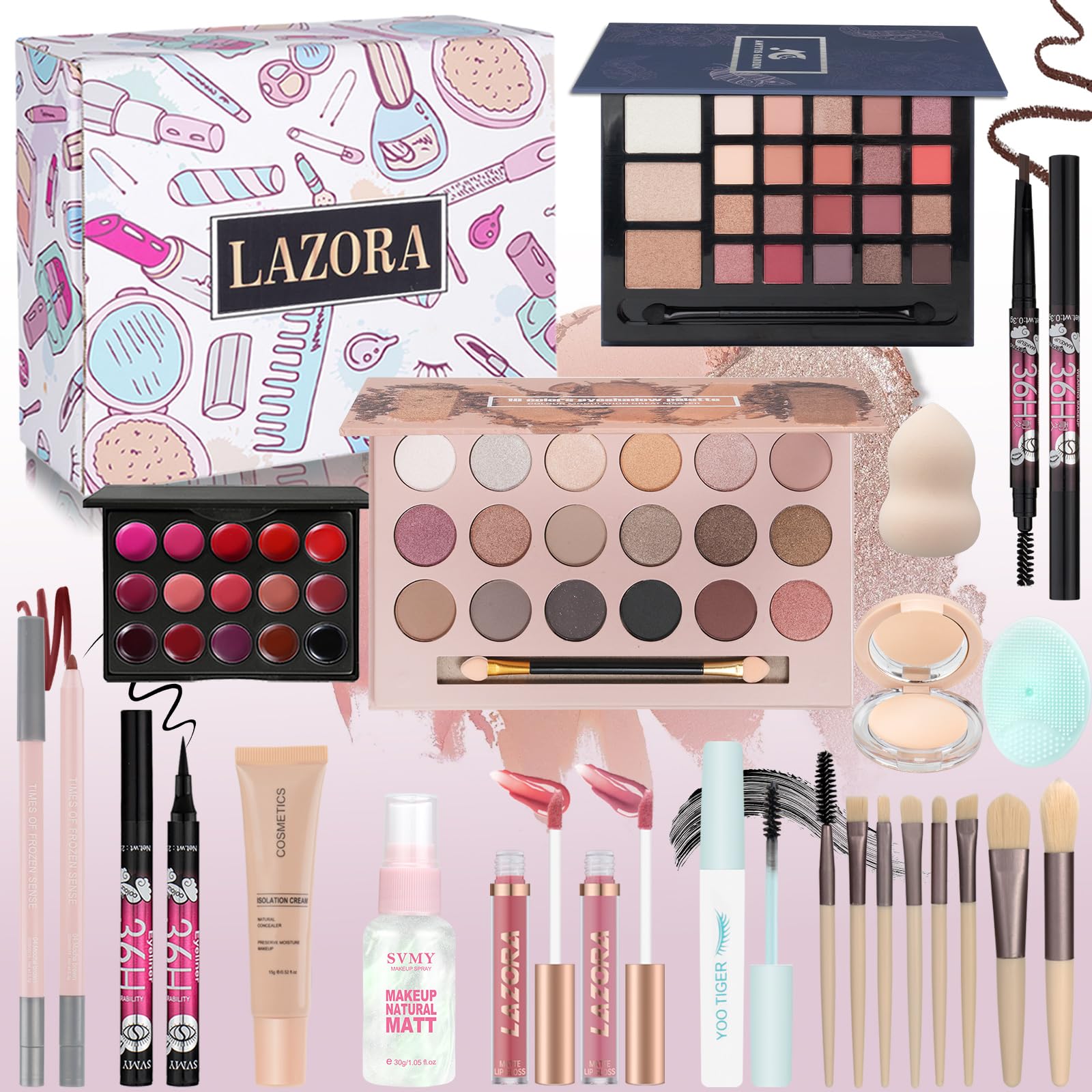 Teen Makeup Kit 18 Color Eyeshadow Set