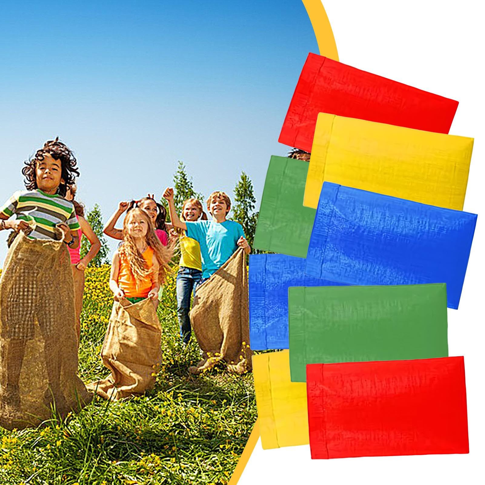 Per Corsa Con Sacco Di Patate | Confezione da 8 per Patate - Giochi Per Eventi E Feste Riunioni Familiari Carnevale Festival Picnic All'aperto Raduni