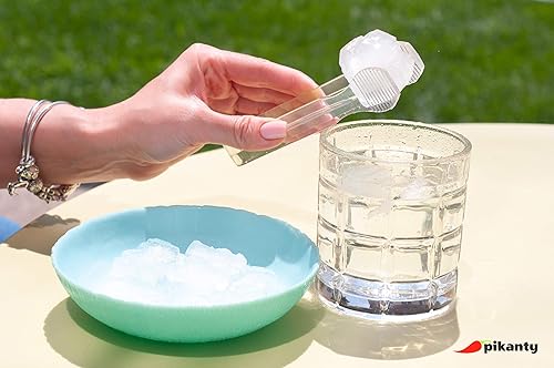 Miniatura 5 de Pikanty - Pinzas para servir de 7 pulgadas, resistentes y reutilizables, para cocina y barbacoa, para fiestas, caterings, eventos, bufé, bodas y uso