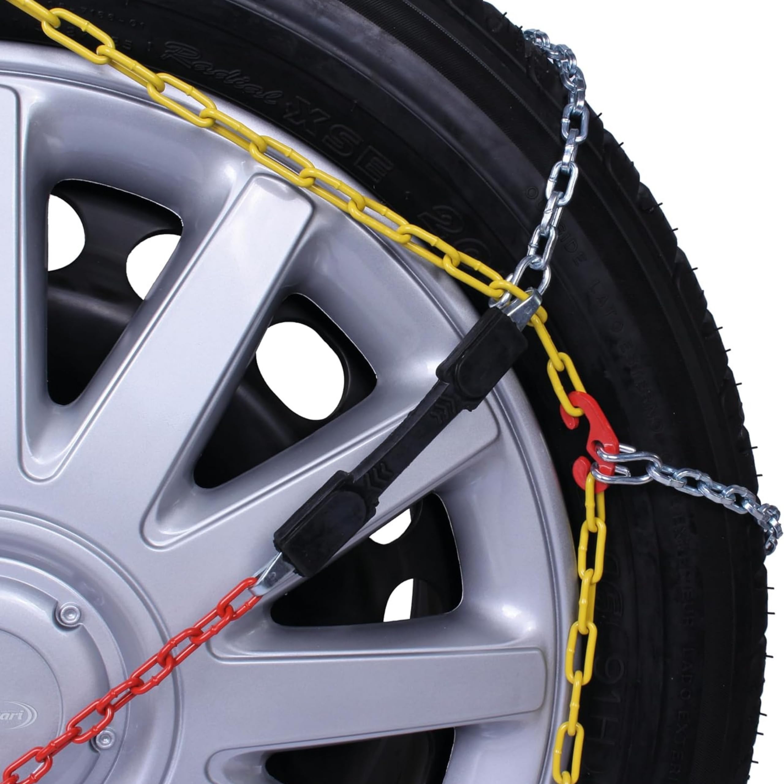 Goodyear 77908 77908: Chaines à Neige 9 mm. Taille 100. Compatibles ABS et ESP, Taille 100