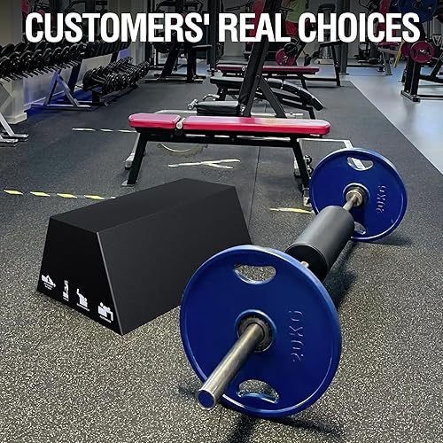 Miniatura 8 de Mikolo Banco de empuje de cadera, máquina de empuje de cadera en casa para puente de glúteos, caja de empuje de cadera multifuncional con equipo de