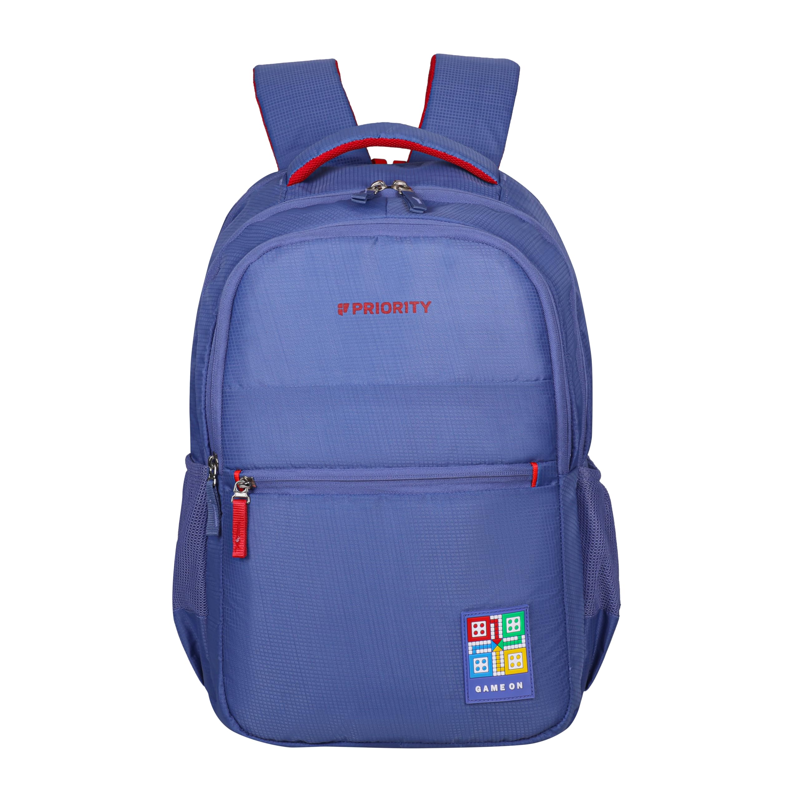 priority 36 L College Backpack | Water Resistant Pu Polyster Bag | With Rain Cover (19 Inch| Future Dusk)-picture-10