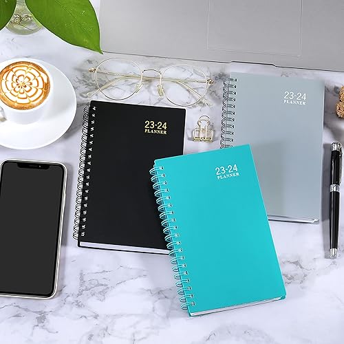 Miniatura 2 de Agenda de bolsillo 2023-2024, agenda semanal y mensual de bolsillo, julio de 2023 a junio de 2024, 6.8 x 4.3 pulgadas, doble fuerte, encuadernación