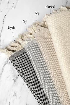 DENİZLİ CONCEPT Trendy Koltuk Örtüsü Gri 170 x 300